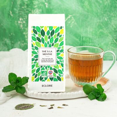 Organic French mint tea - Bulk