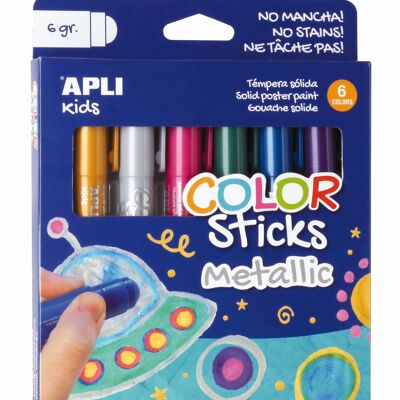 Color Sticks Metallic 6 units