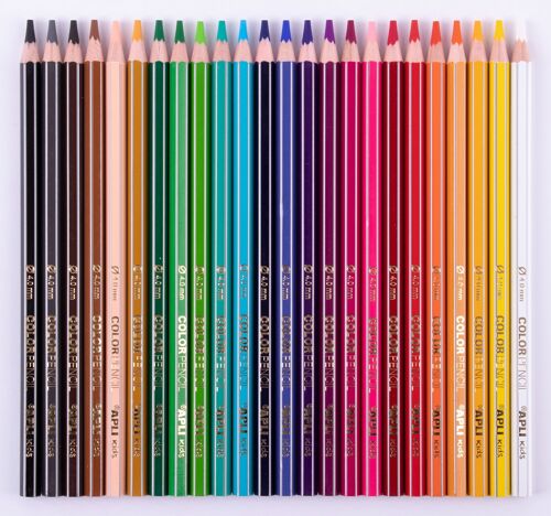Color pencils 24 psc