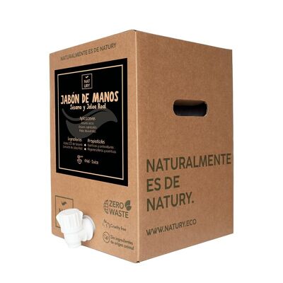 Jabón de Manos Natural con Aceite de Sésamo y Jalea Real 15 lt