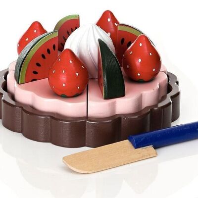 Wassermelonen-/Schokoladenkuchen
