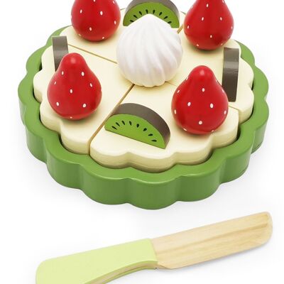 Tarta de kiwi con velcro