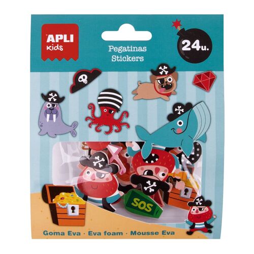 Pirate stickers