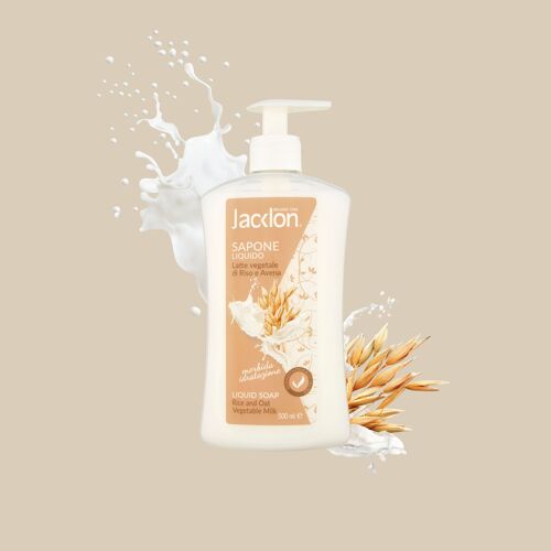 SAPONE LIQUIDO LATTE VEGETALE 500 ML JACKLON