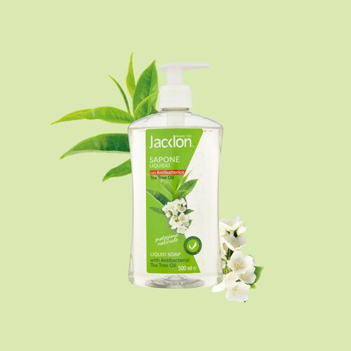 SAPONE LIQUIDO CON ANTIBATTERICO TEA TREE 500 ML JACKLON