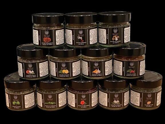 Sea salt set from Mallorca 12 x varieties