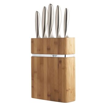 Forme - Bloc Bamboo 5 couteaux de cuisine - Richardson Sheffield 2