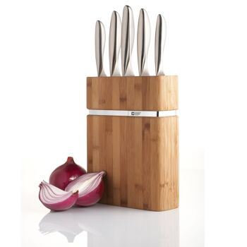 Forme - Bloc Bamboo 5 couteaux de cuisine - Richardson Sheffield 4