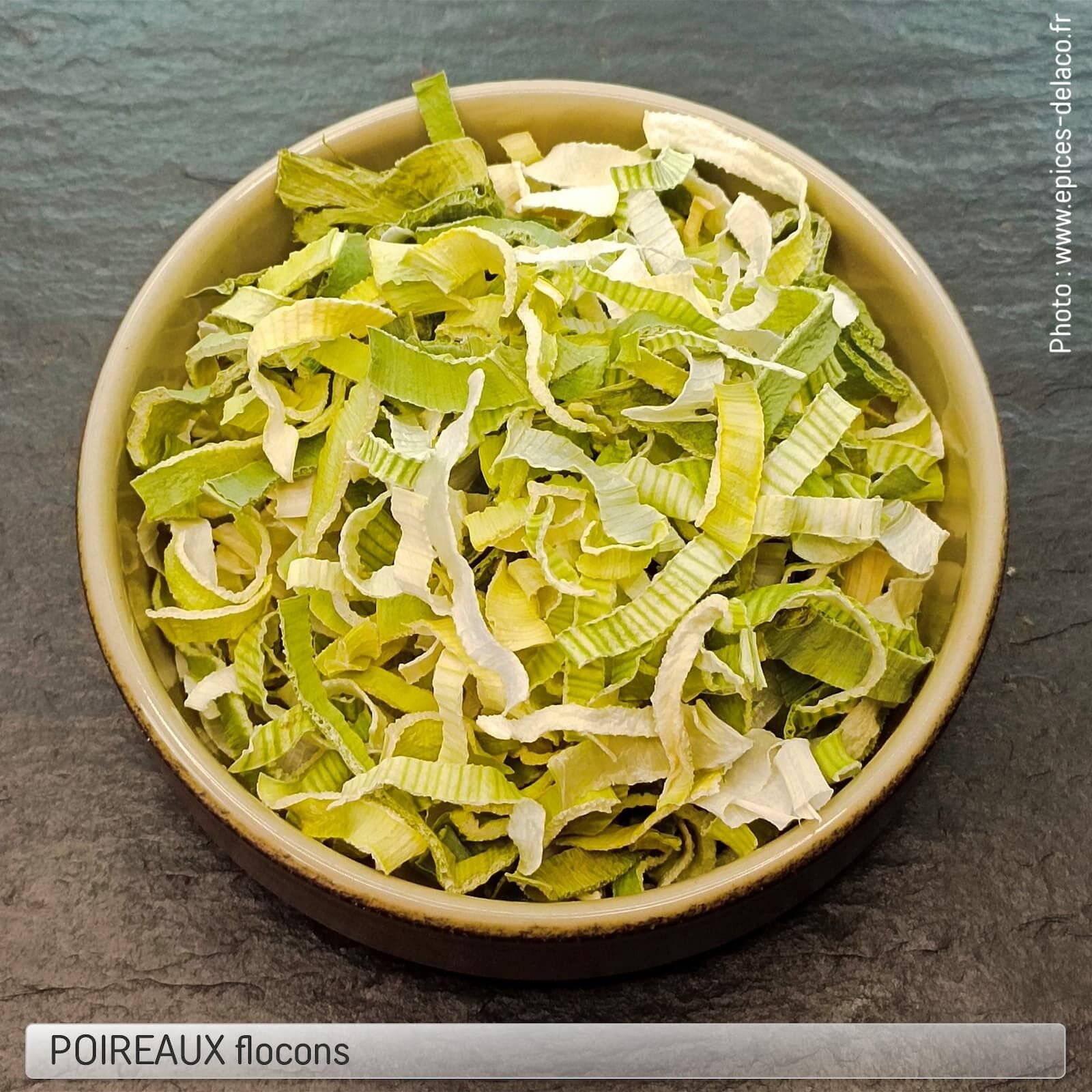 Lauchflocken - getrocknetes Gemüse