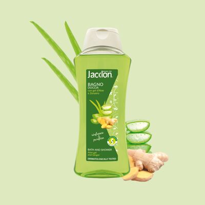 JACKLON GEL DE BAÑO Y DUCHA ALOE Y JENGIBRE 750 ML