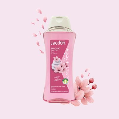 SAKURA FLOWERS SHOWER BATH 750 ML JACKLON