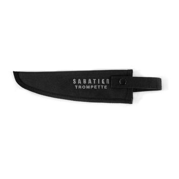 Carbon - Couteau de chef 20 cm martelé avec protection de lame - Sabatier Trompette 3