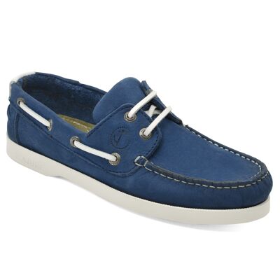Women’s Boat Shoes Seajure Sotavento Blue Nubuck Leather