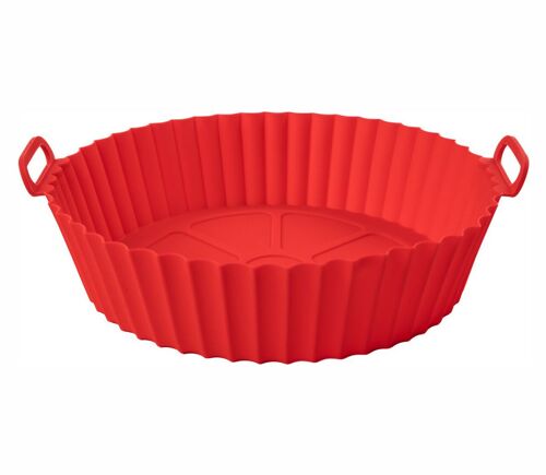 Red JAP Silicone baking molds suitable for airfryer