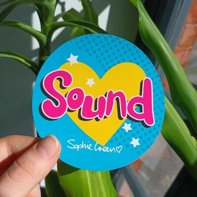 Slang "Sound" Sticker