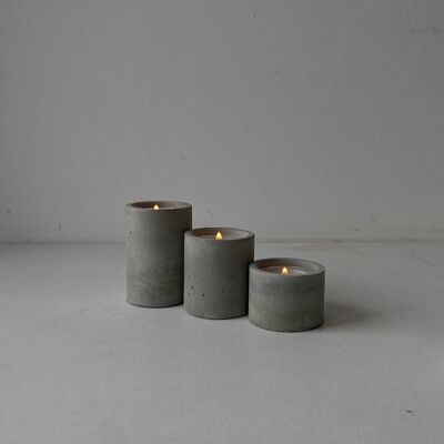 3 Supports modulables pour bougies | 3 ensembles Supports bougie | 3 porte-bougies modulables