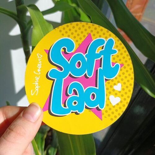 Slang "Soft Lad" Sticker