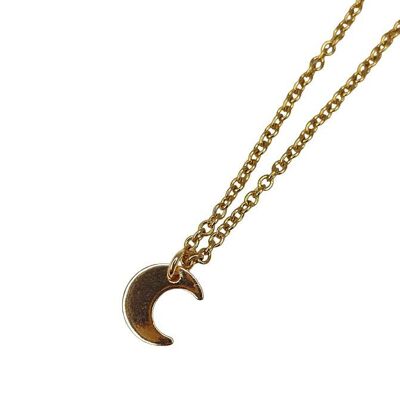 Gold plated Moon necklace