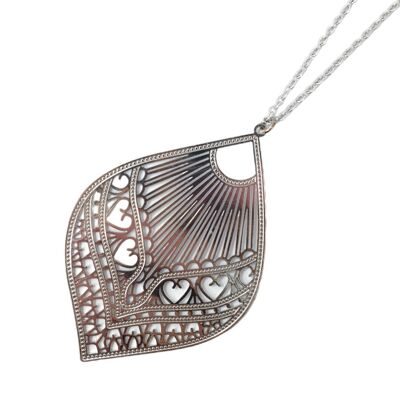 Ela Silver Plated Necklace