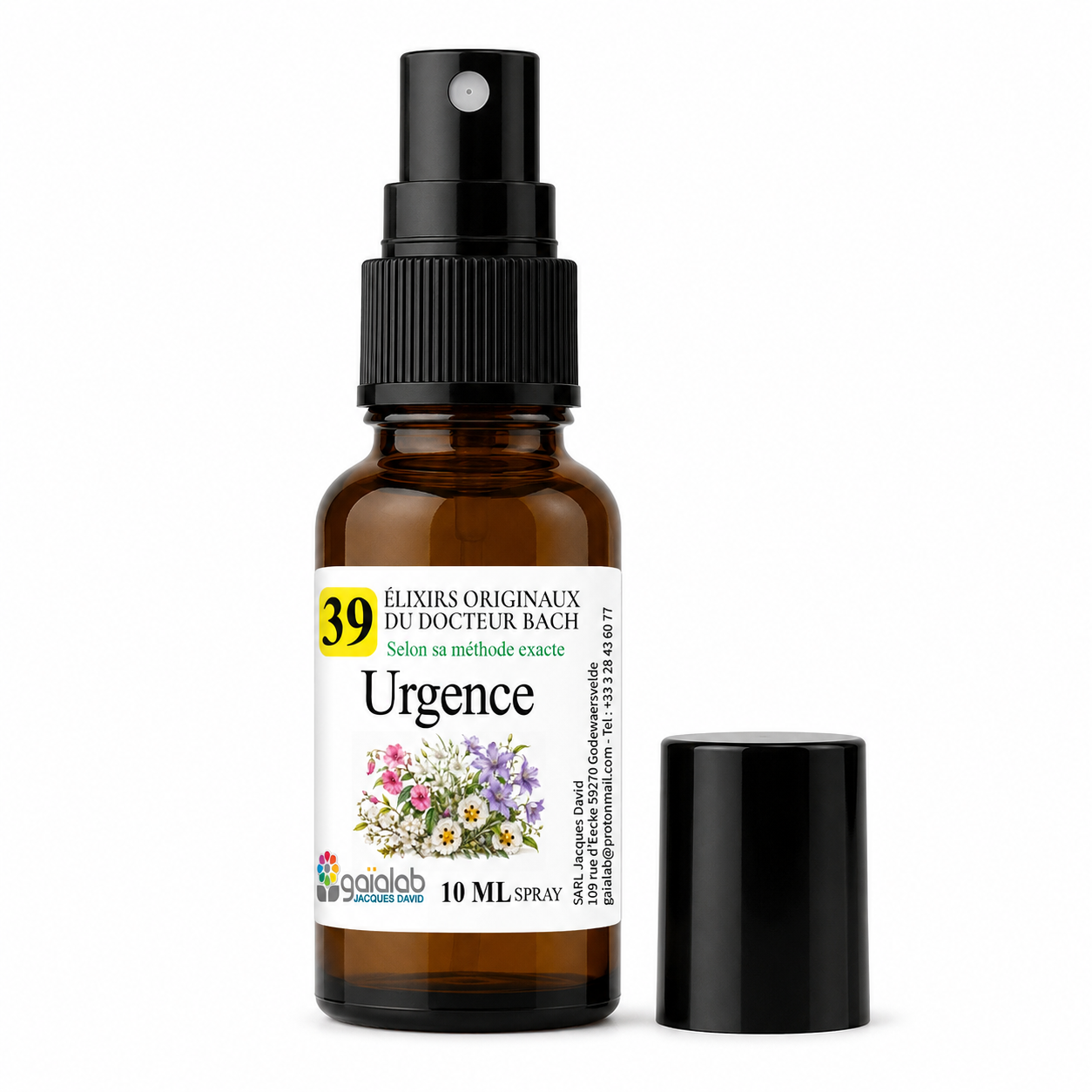 Rescue Remedy (Emergency) - Organic Bach Flower Remedy* 10 ml spray