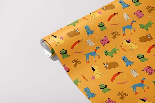 Dogs Gift Wrap