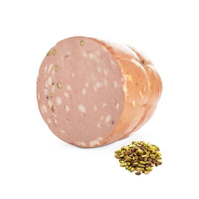 Wurstwaren – Mortadella al pistacchio – Mortadella-Pistazien (2,5 kg)
