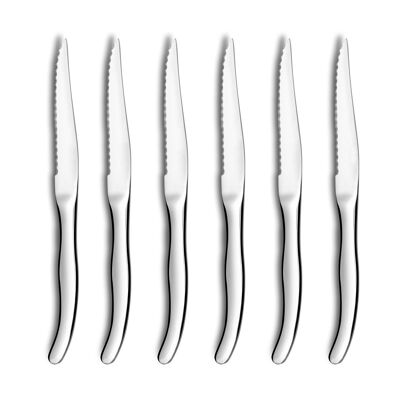 Virgule - Box of 6 steak knives - Amefa