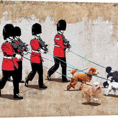 Peinture street art : Masterfunk Collective, Royal Guard