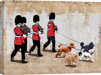 Peinture street art : Masterfunk Collective, Royal Guard 1