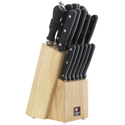 Cucina - Block of 15 kitchen knives - Richardson Sheffield