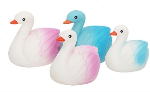 Floating bath swan with light assorted