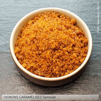 OIGNONS CARAMELISES semoule - éco 1