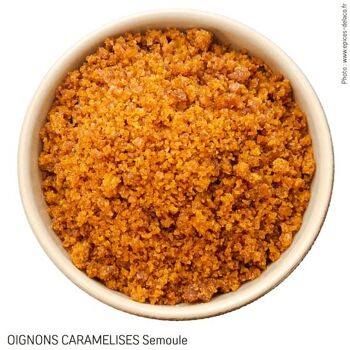 OIGNONS CARAMELISES semoule - éco 2