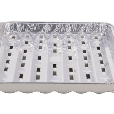 5 Disposable Aluminum Grill Liners