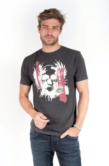 Tee-shirt MC imprimé Skull