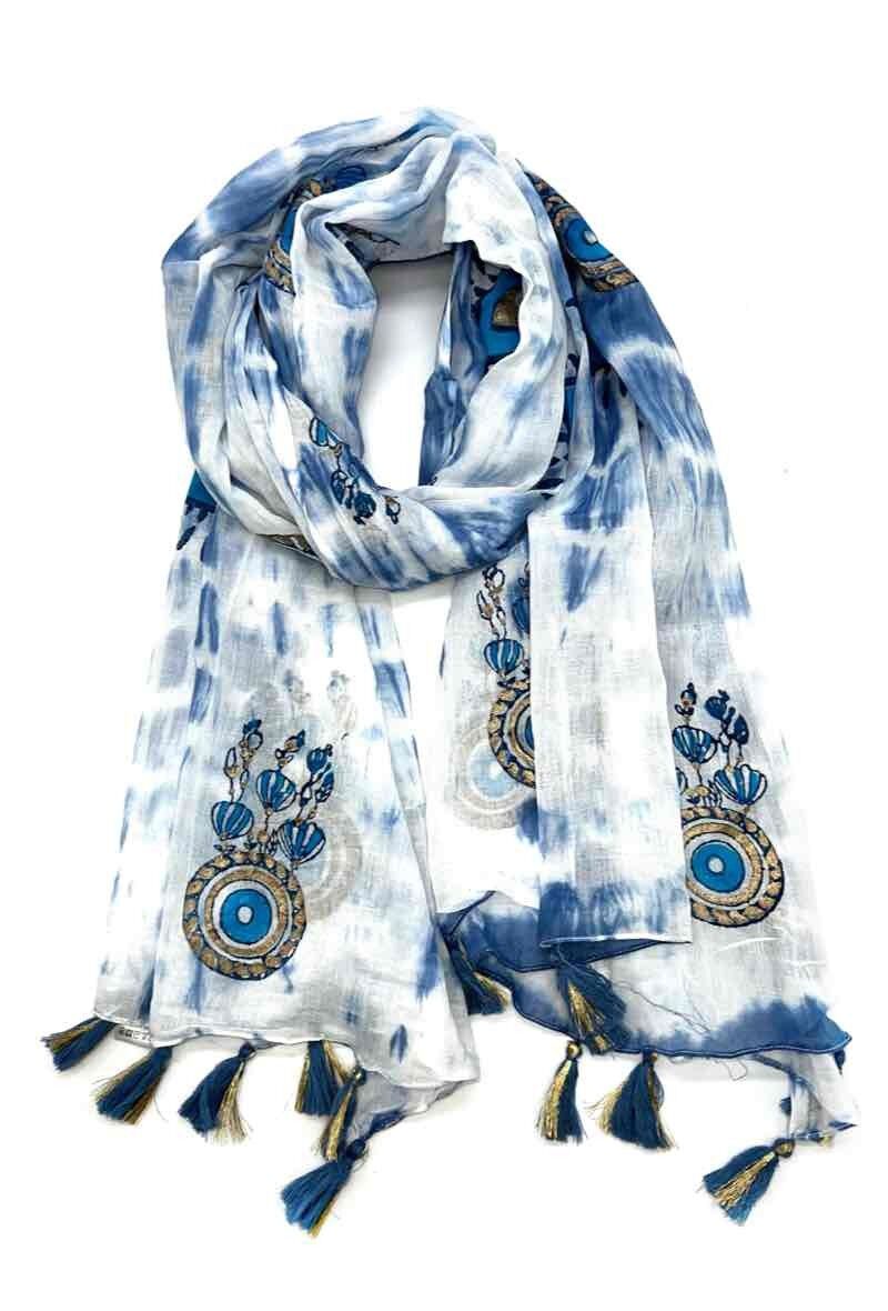 Sciarpe di cotone C7 indiane