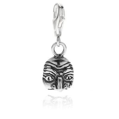 Charm Pulcinella en plata de ley