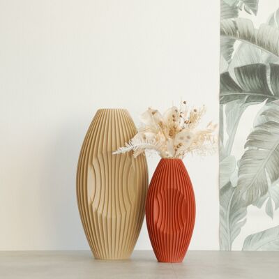 Calao-Vase für Trockenblumen