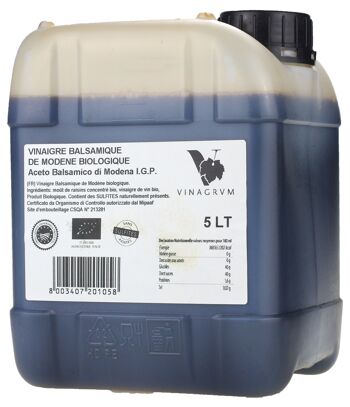 Vinaigre balsamique de Modène 5L