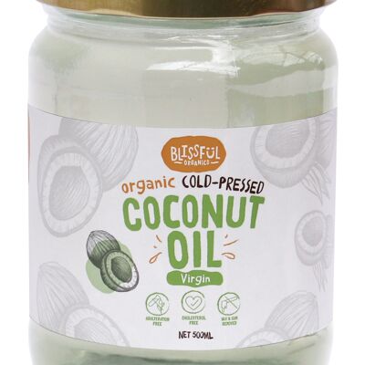 Blissful Organic Cold Pressed Coconut Oil