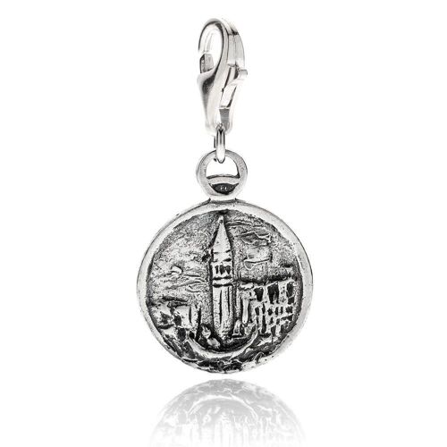 Venetian Lagoon Charm in Sterling Silver