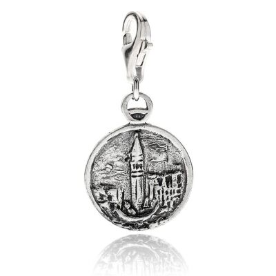 Venetian Lagoon Charm in Sterling Silver