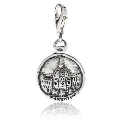 Charm Brunelleschis Dôme à Florence en argent sterling