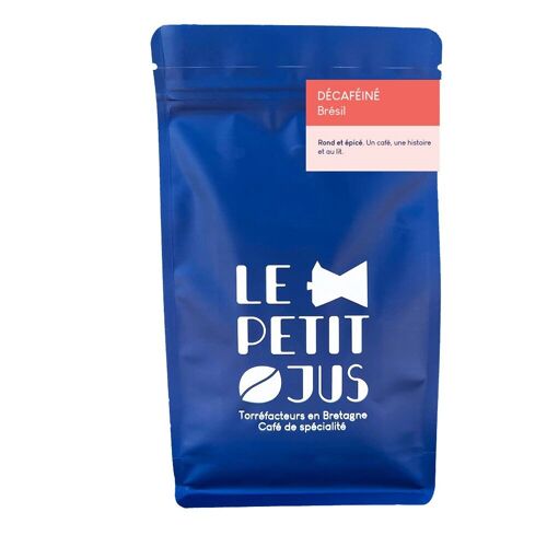 Café de spécialité - Décaféiné Swiss Water, Brésil 1KG