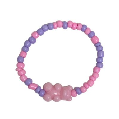 clay bracelet gummy bear