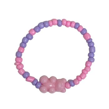 bracelet en argile ours gommeux 1