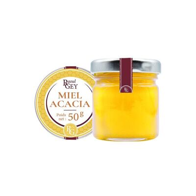 Mini bote de miel de Acacia - Raoul Gey - 50g