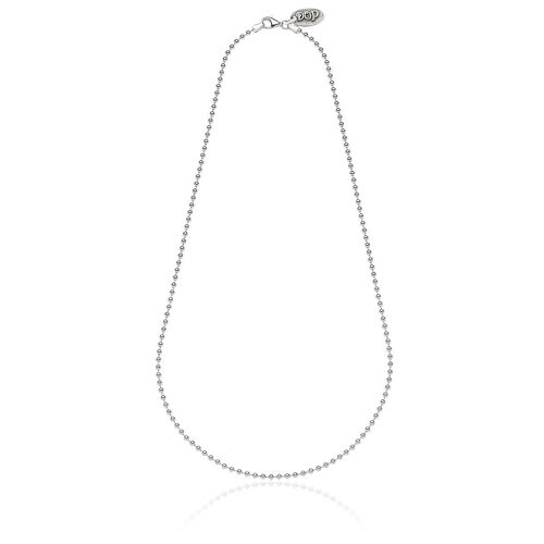 Boule Necklace 45 cm in Sterling Silver