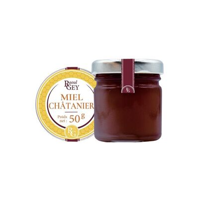 Mini tarro de Miel de Castaño - Raoul Gey - 50g