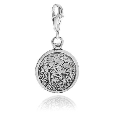 Gulf of Naples Charm in Sterling Silver